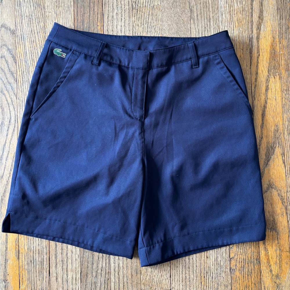 Lacoste SPORT Technical Gabardine Golf Bermuda Shorts - Picture 2 of 11